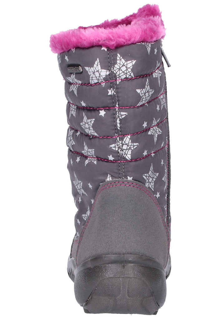 Richter Stiefel Lederimitat/Textil Grau