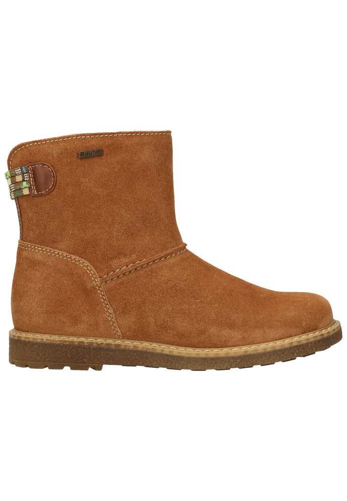 Richter Stiefel Nubukleder Cognac