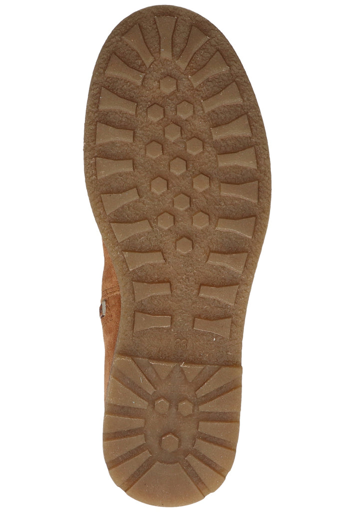 Richter Stiefel Nubukleder Cognac