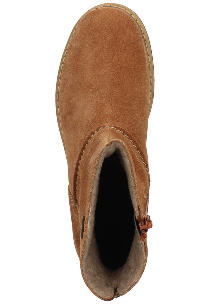 Richter Stiefel Nubukleder Cognac