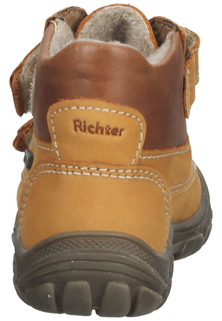 Richter Stiefel Nubukleder Curry