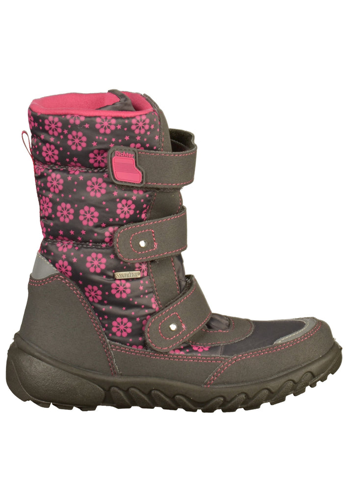 Richter Stiefel Synthetik Grau Warmfutter