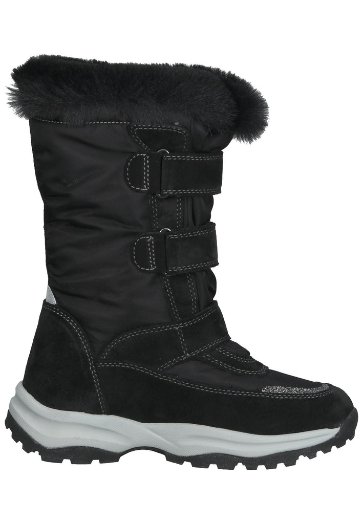 Richter Stiefel Textil Schwarz Warmfutter