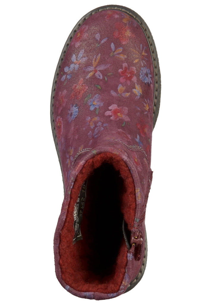 Richter Stiefel Veloursleder Burgundy