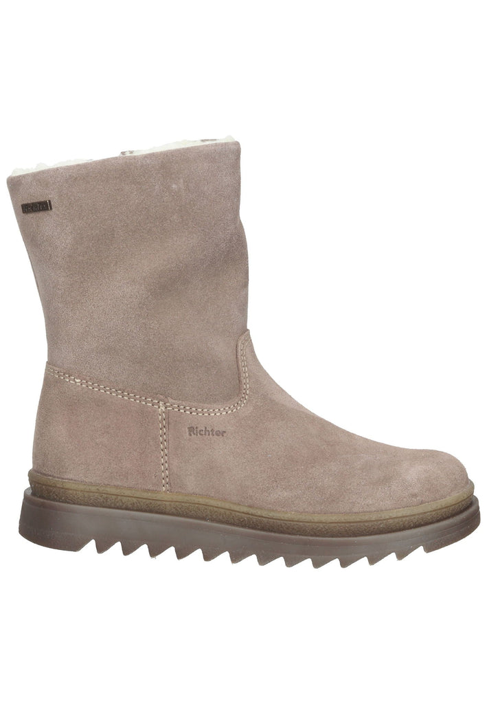 Richter Stiefel Veloursleder Chestnut Warmfutter