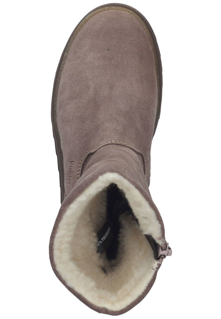 Richter Stiefel Veloursleder Chestnut Warmfutter