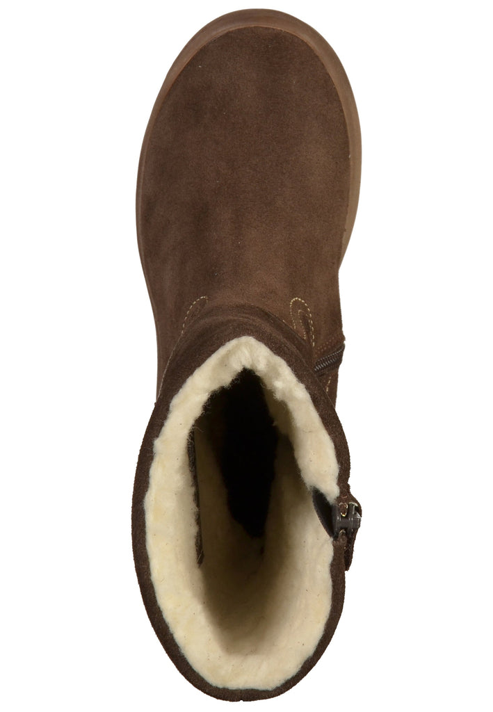 Richter Stiefel Veloursleder Espresso