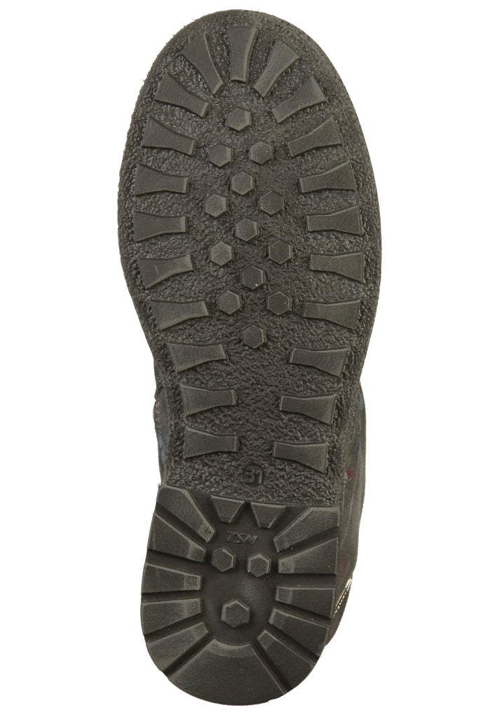 Richter Stiefel Veloursleder Grau