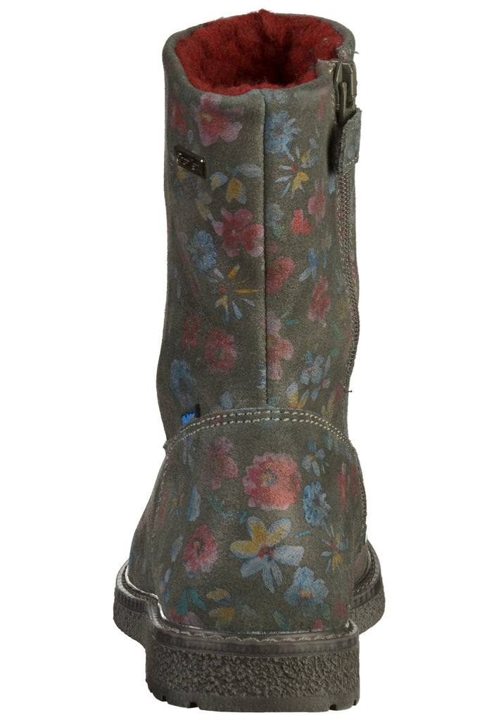 Richter Stiefel Veloursleder Grau