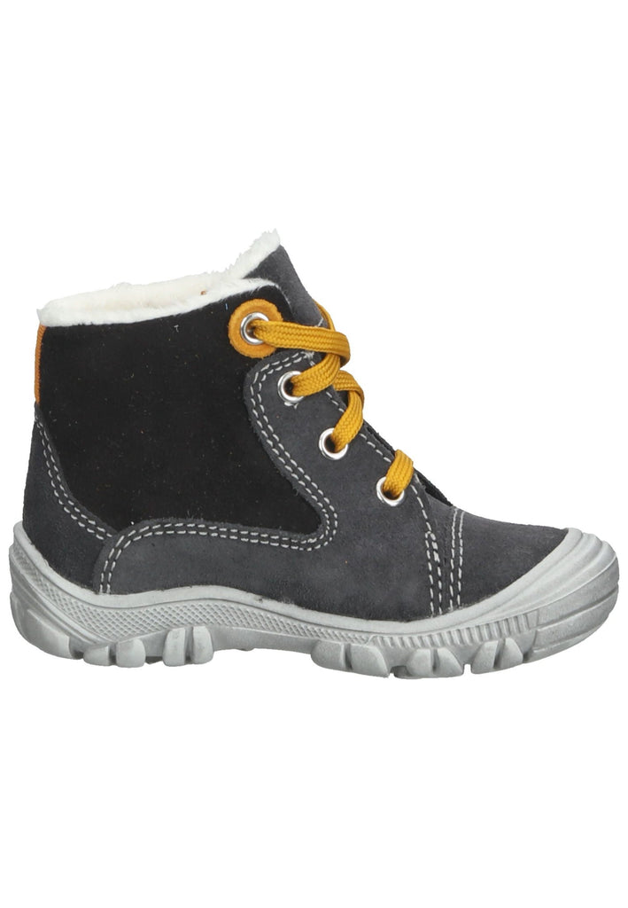 Richter Stiefel Veloursleder Grau