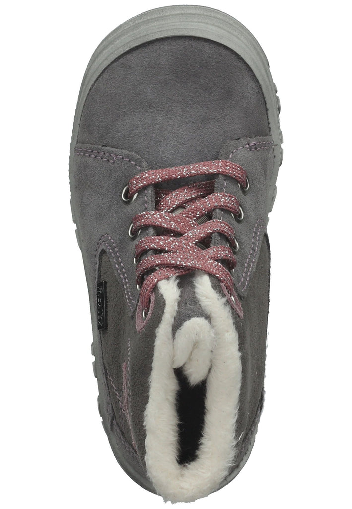 Richter Stiefel Veloursleder Grau