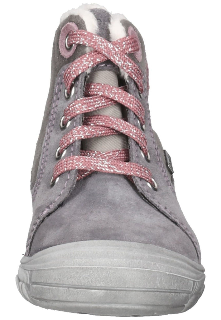 Richter Stiefel Veloursleder Grau