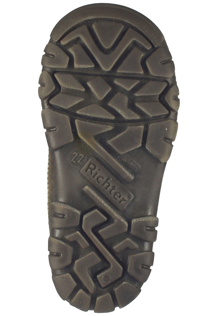 Richter Stiefel Veloursleder Grün