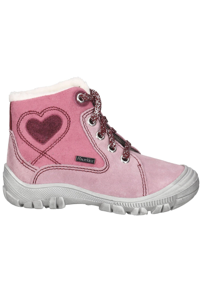 Richter Stiefel Veloursleder Rosa