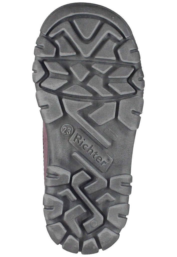 Richter Stiefel Veloursleder Rosa