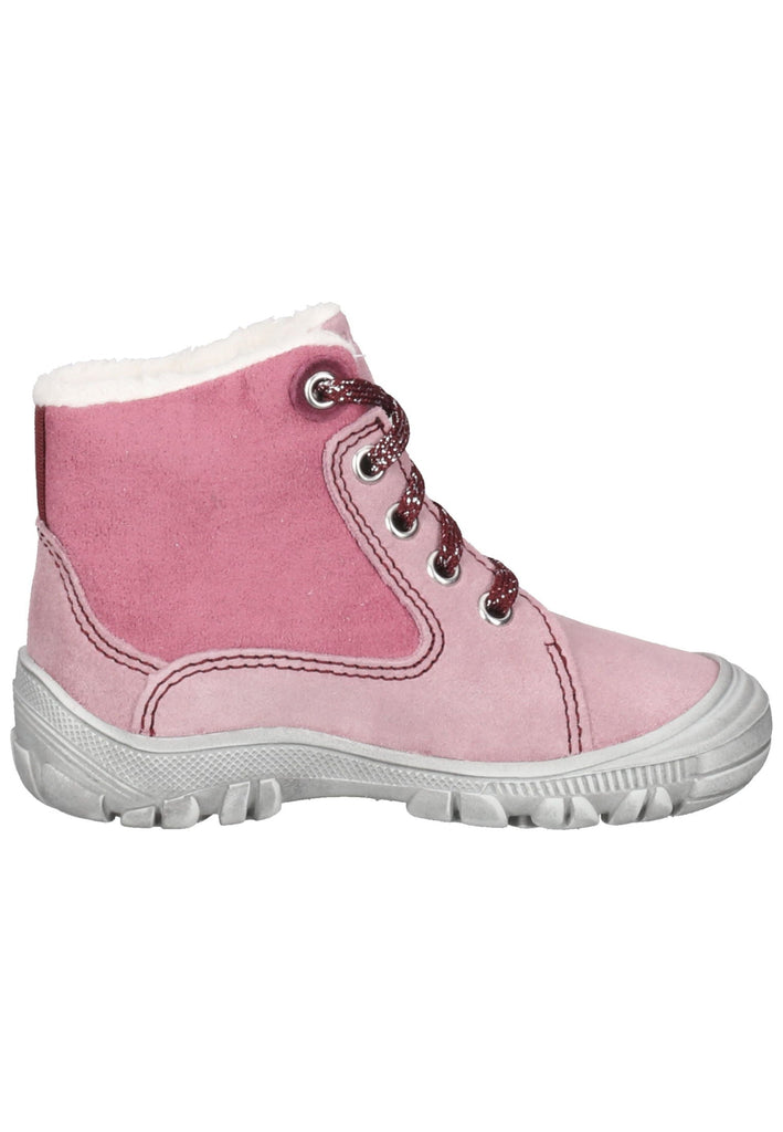 Richter Stiefel Veloursleder Rosa