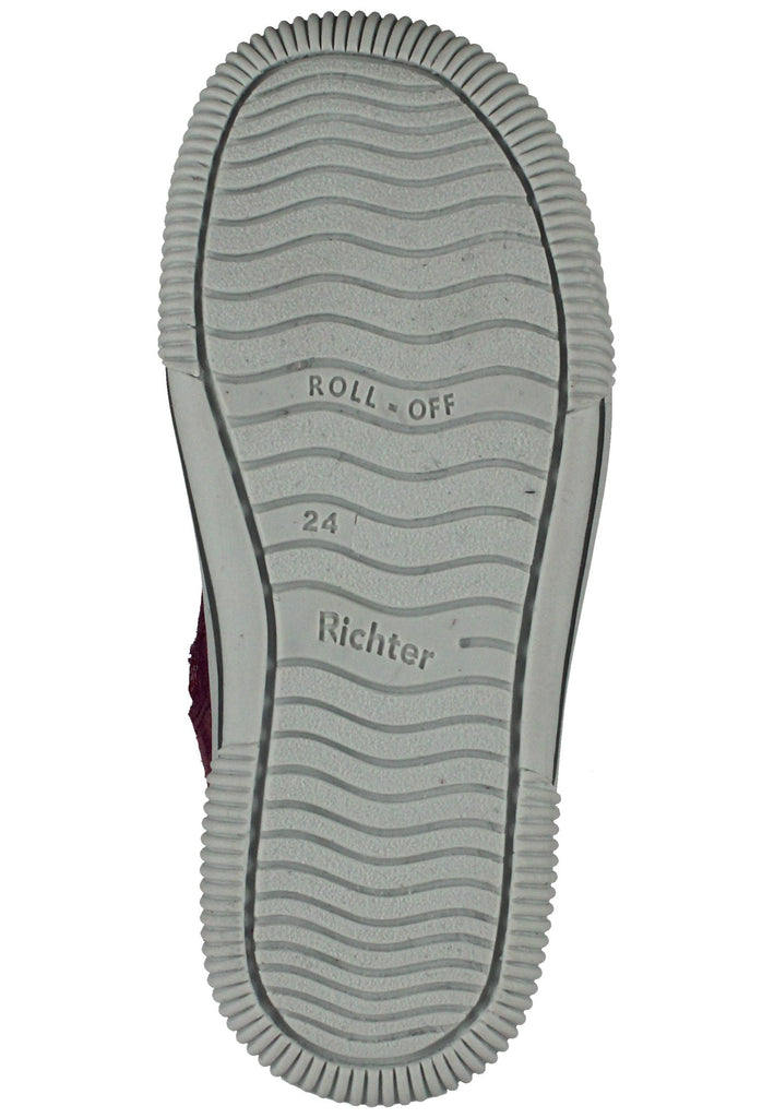 Richter Stiefel Veloursleder Rot Warmfutter