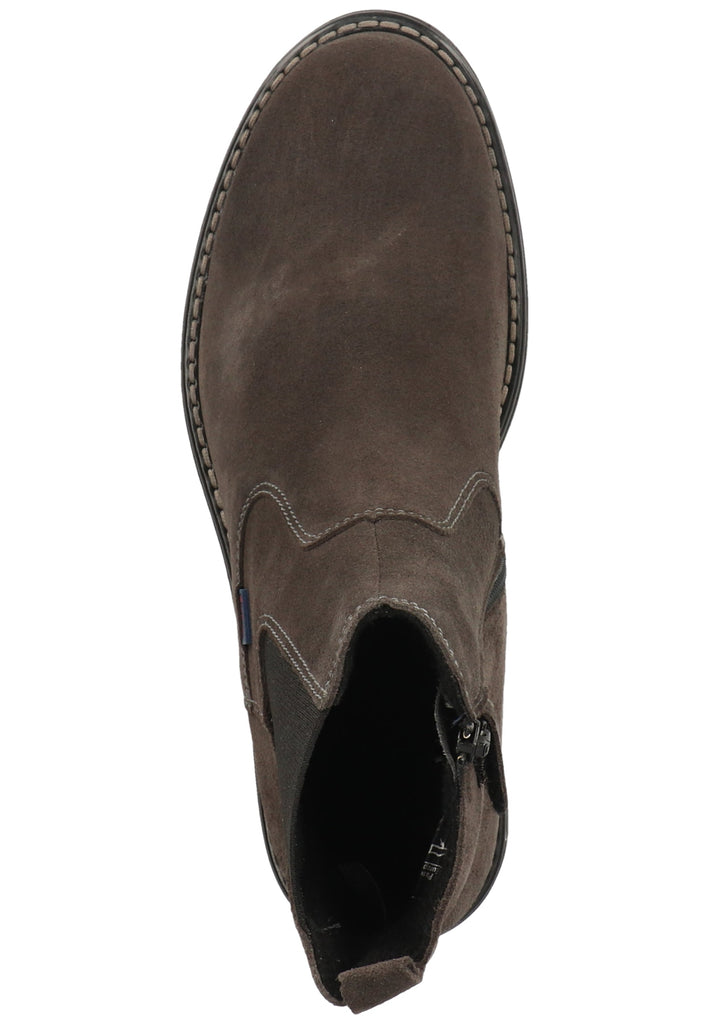 Richter Stiefel Veloursleder Steel Warmfutter