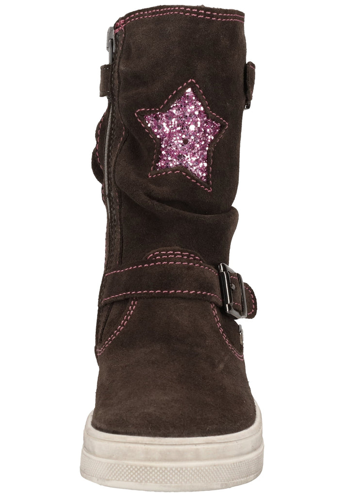 Richter Stiefel Veloursleder/Textil Steel Warmfutter