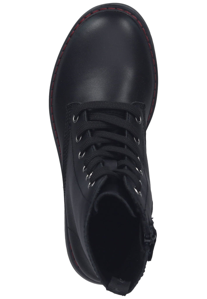 Richter Stiefelette Glattleder Schwarz