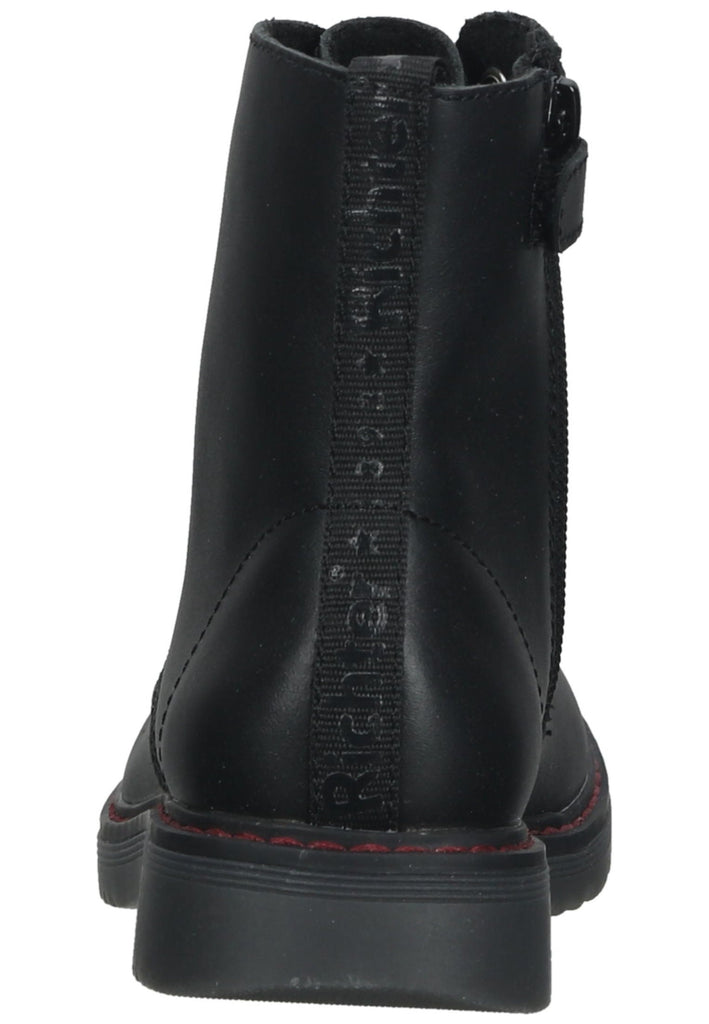 Richter Stiefelette Glattleder Schwarz