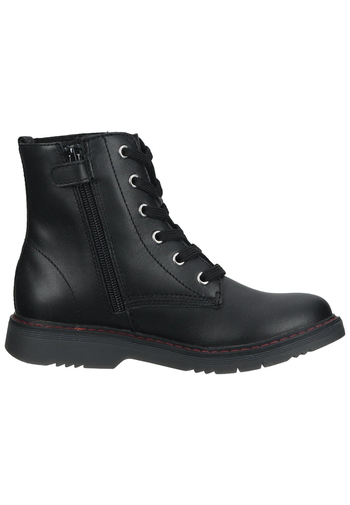 Richter Stiefelette Glattleder Schwarz