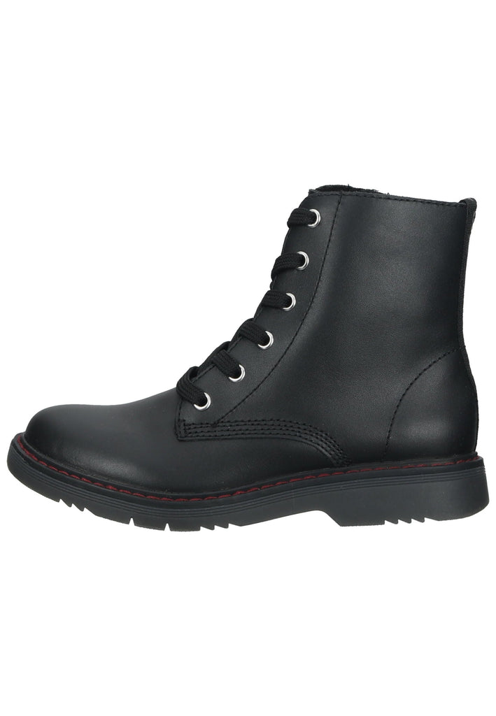 Richter Stiefelette Glattleder Schwarz