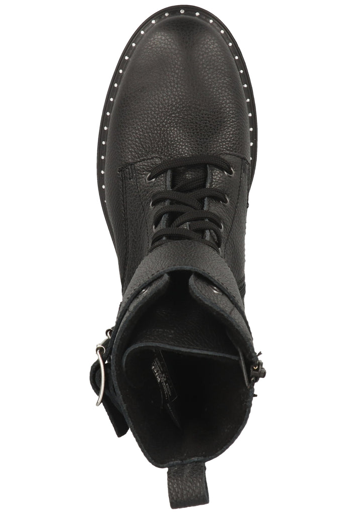 Richter Stiefelette Glattleder Schwarz