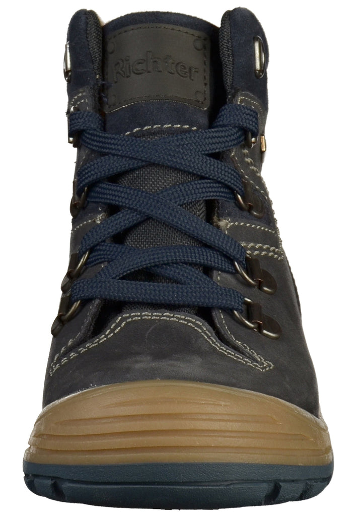 Richter Stiefelette Leder Blau