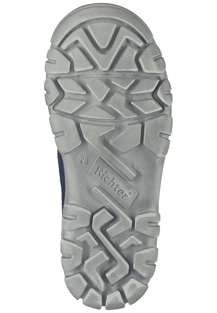 Richter Stiefelette Leder Blau/Pink Warmfutter