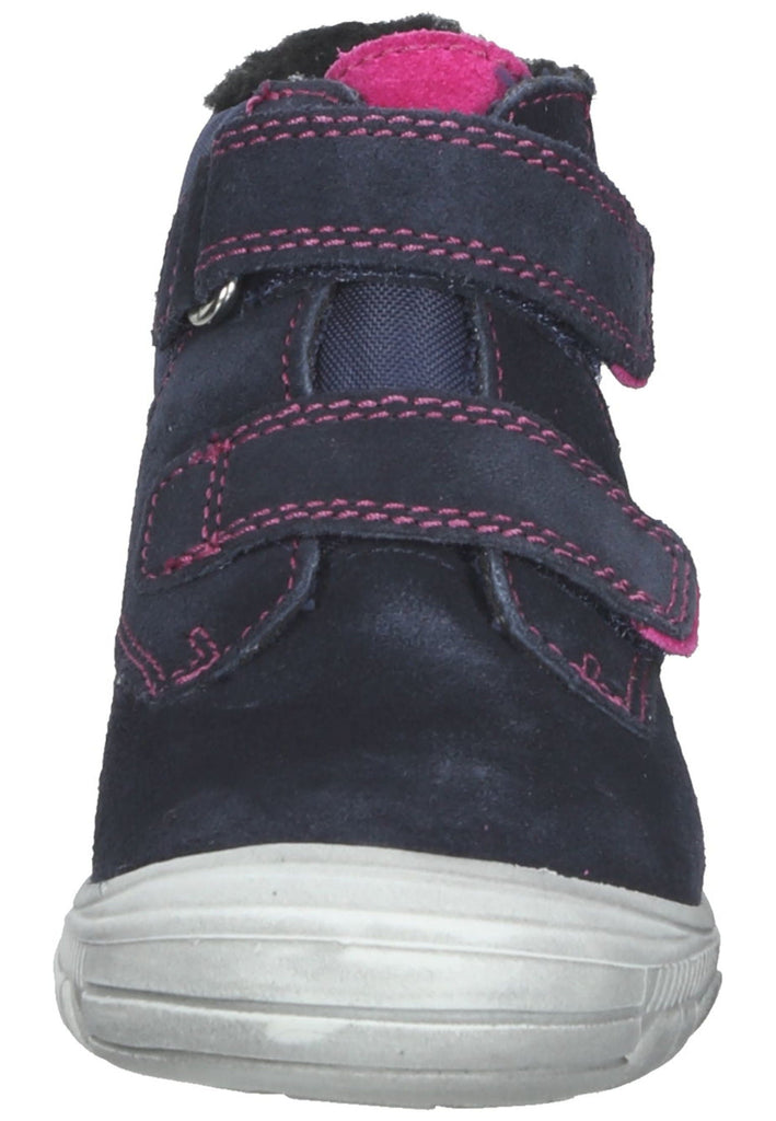 Richter Stiefelette Leder Blau/Pink Warmfutter