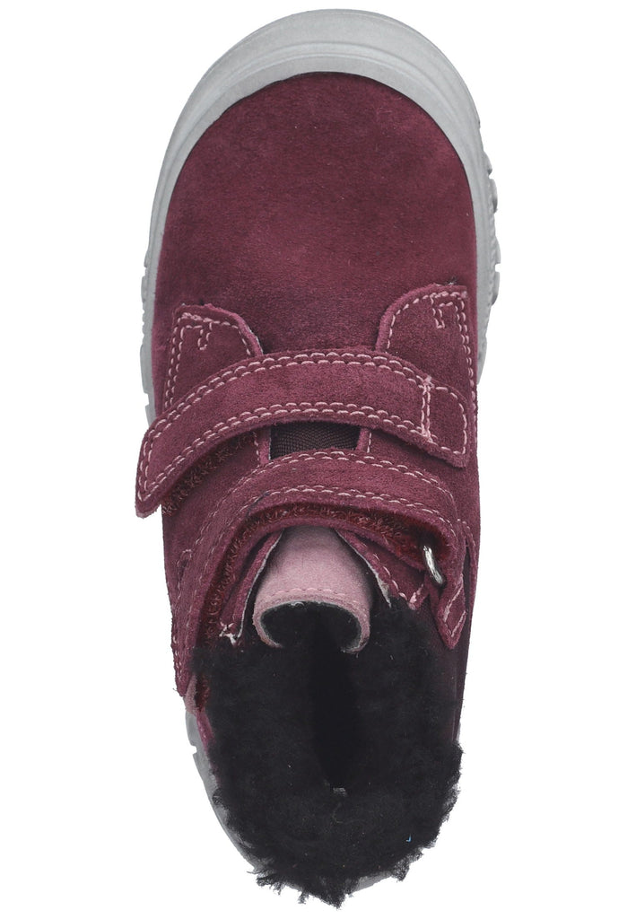 Richter Stiefelette Leder pflaume Warmfutter