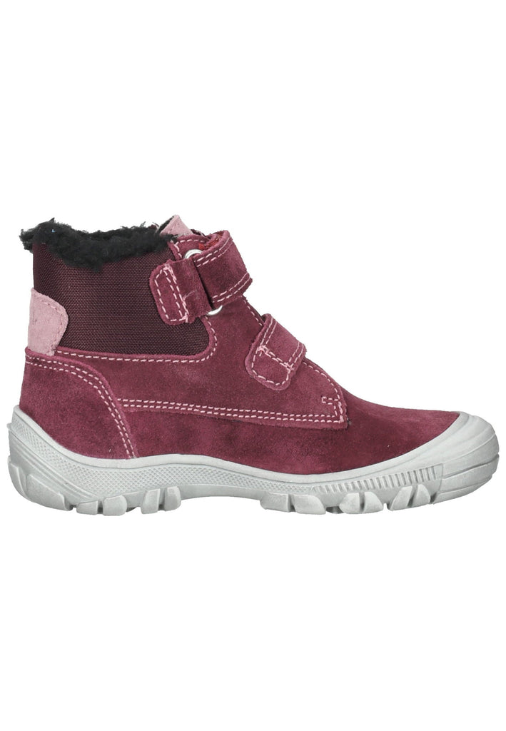 Richter Stiefelette Leder pflaume Warmfutter