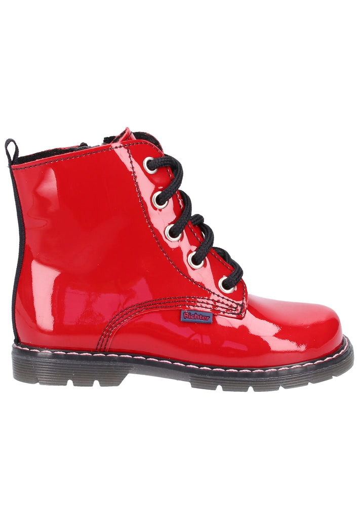 Richter Stiefelette Leder Rot