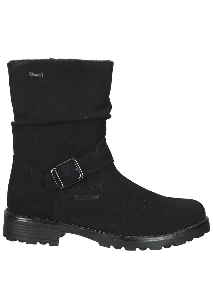 Richter Stiefelette Leder Schwarz