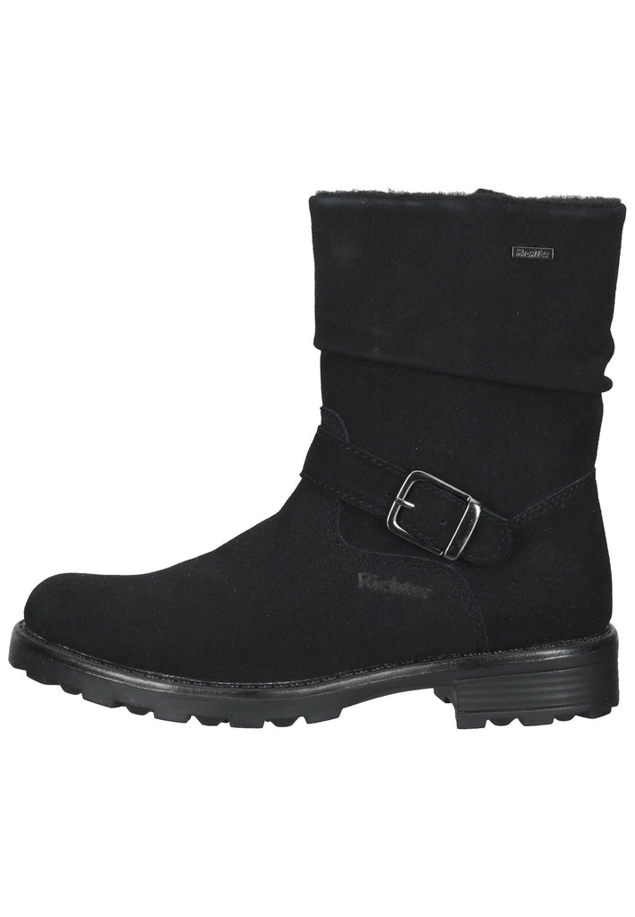 Richter Stiefelette Leder Schwarz