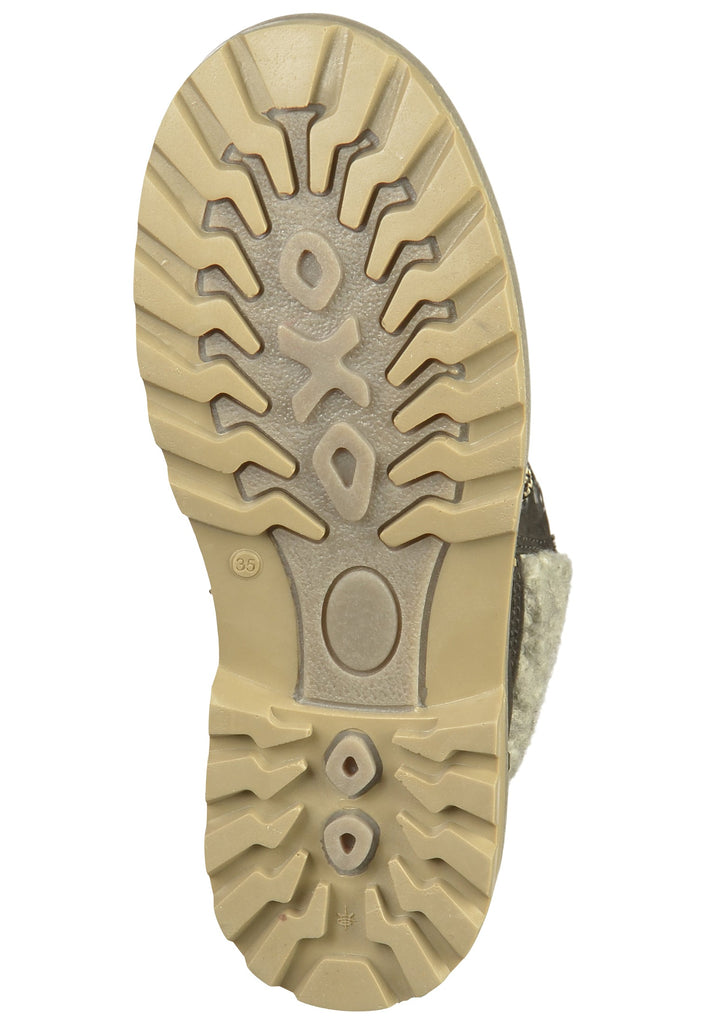 Richter Stiefelette Leder Schwarz