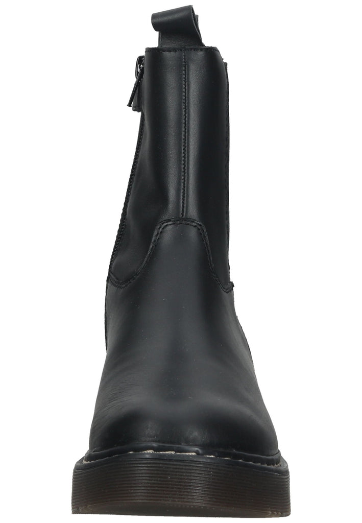 Richter Stiefelette Leder/Textil Schwarz