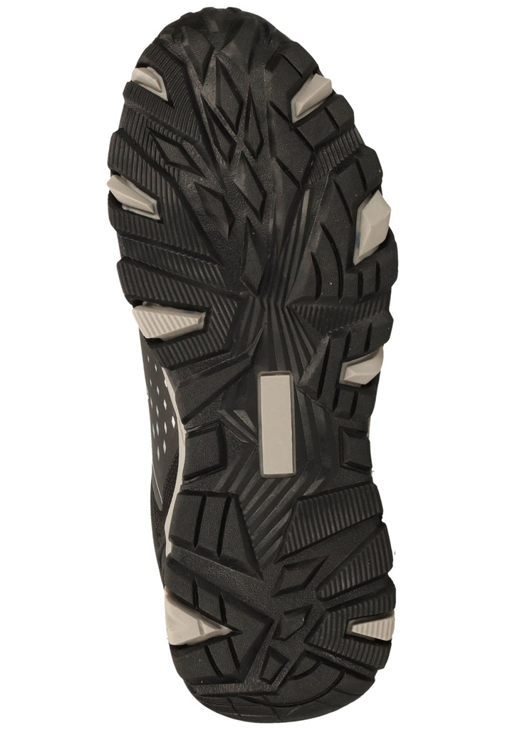 Richter Stiefelette Lederimitat/Textil Schwarz/Grau