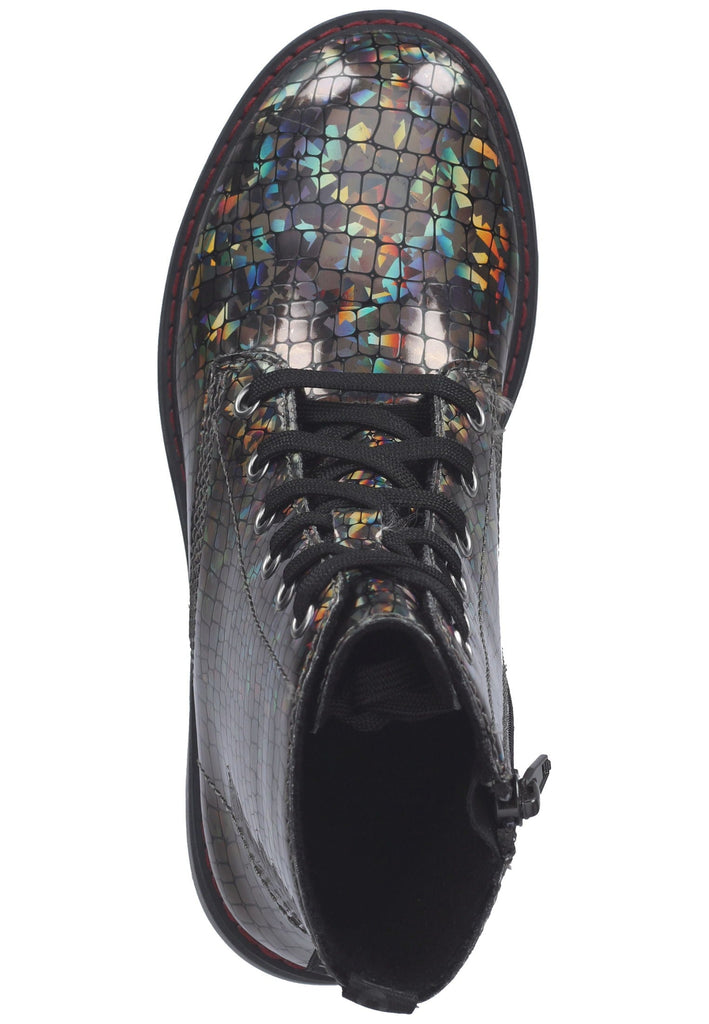 Richter Stiefelette Textil Schwarz