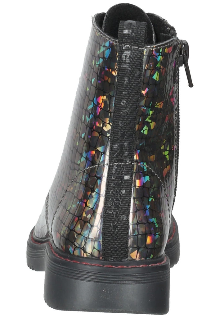 Richter Stiefelette Textil Schwarz