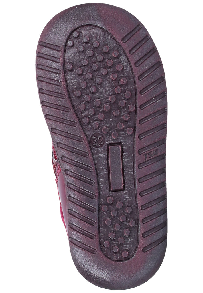 Richter Stiefelette Veloursleder burgundy