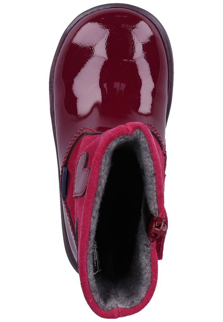 Richter Stiefelette Veloursleder burgundy