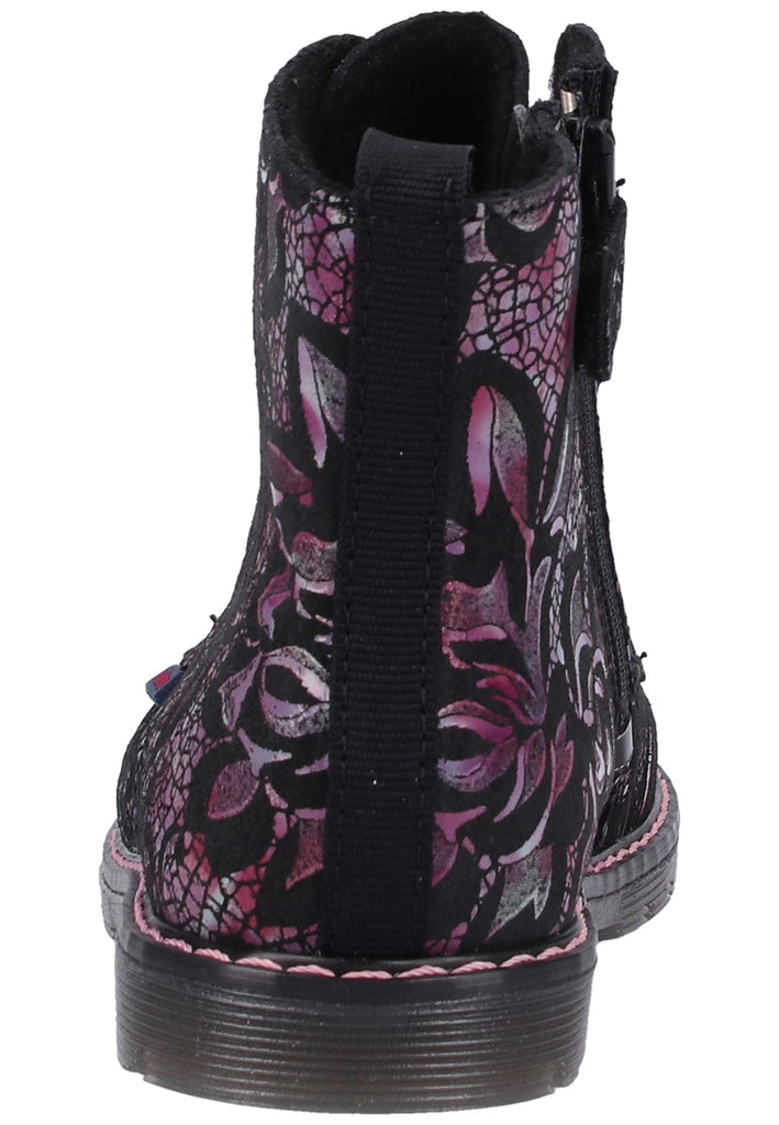 Richter Stiefelette Veloursleder burgundy