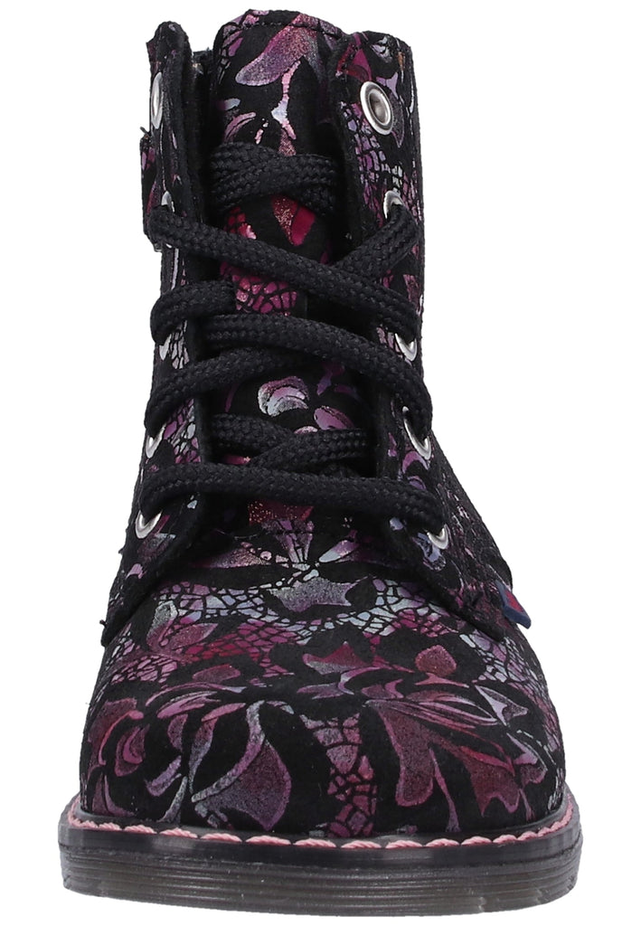 Richter Stiefelette Veloursleder burgundy