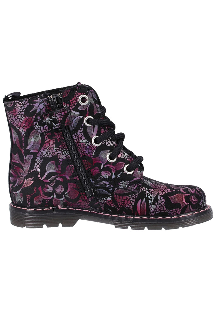 Richter Stiefelette Veloursleder burgundy