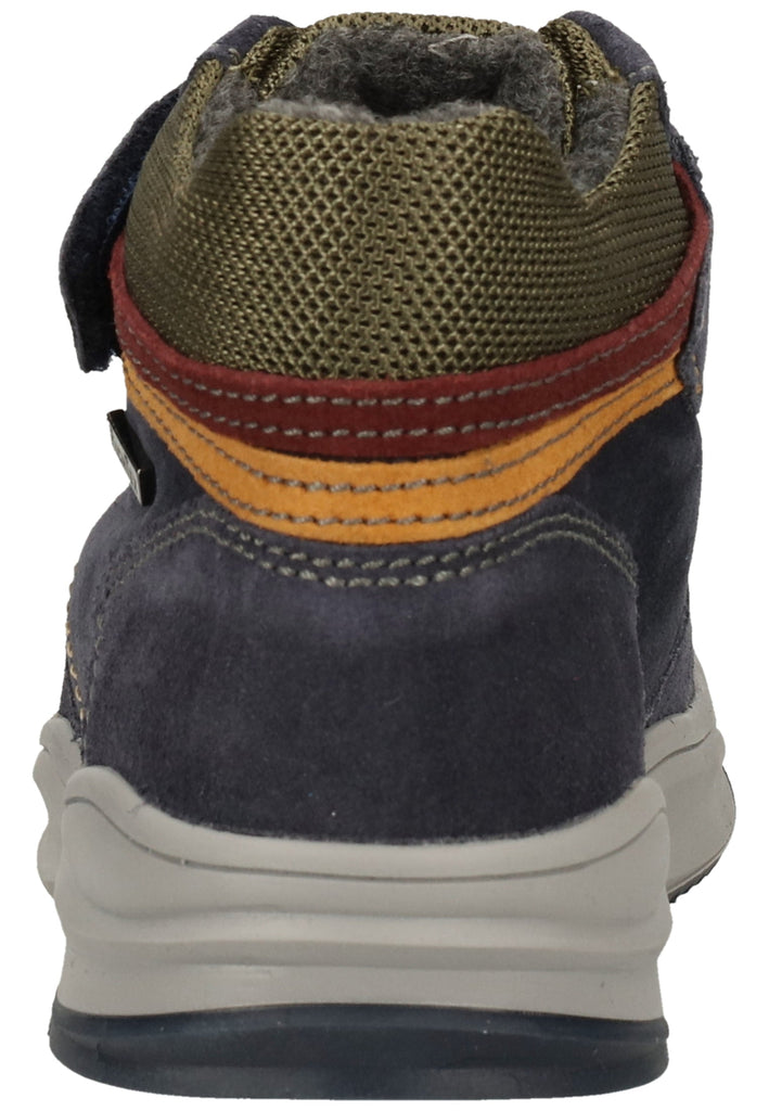 Richter Stiefelette Veloursleder/Textil Atlantik