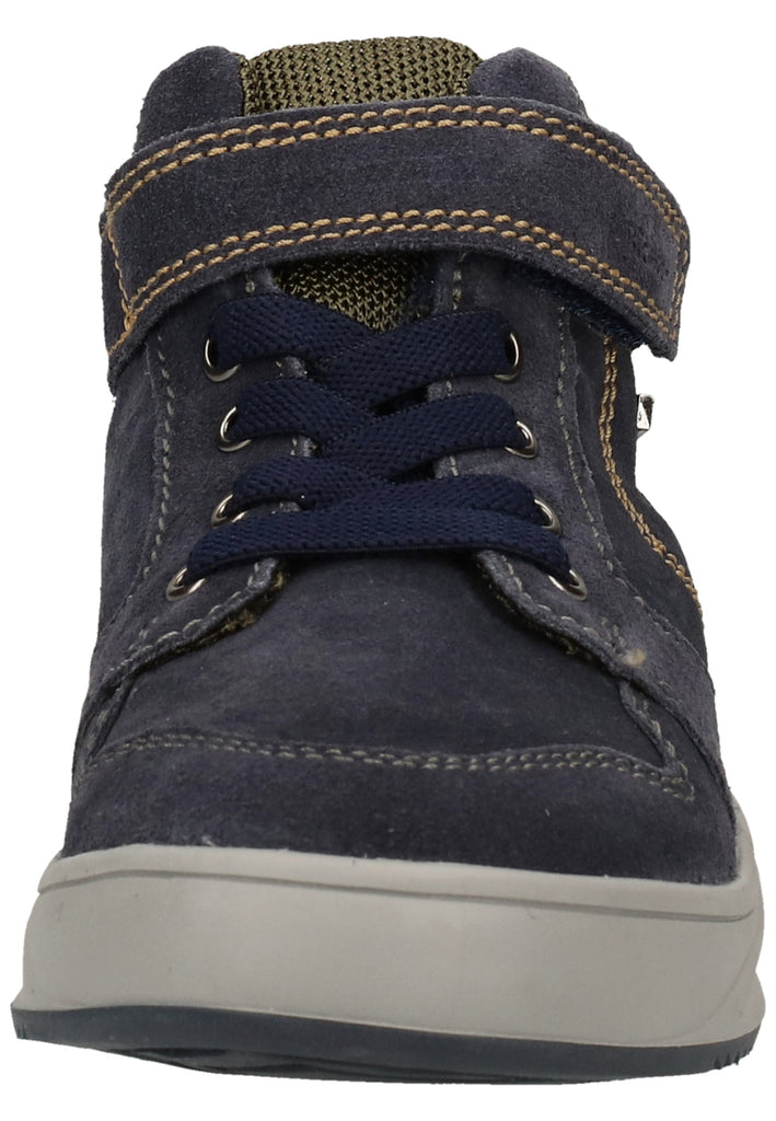 Richter Stiefelette Veloursleder/Textil Atlantik