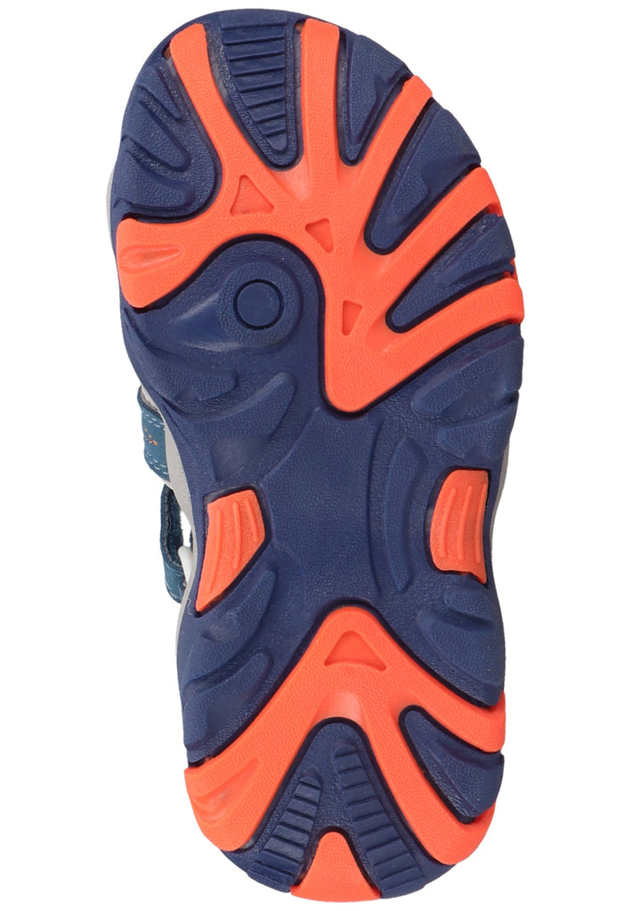 Richter Wanderschuhe Lederimitat/Textil Blau/Grau