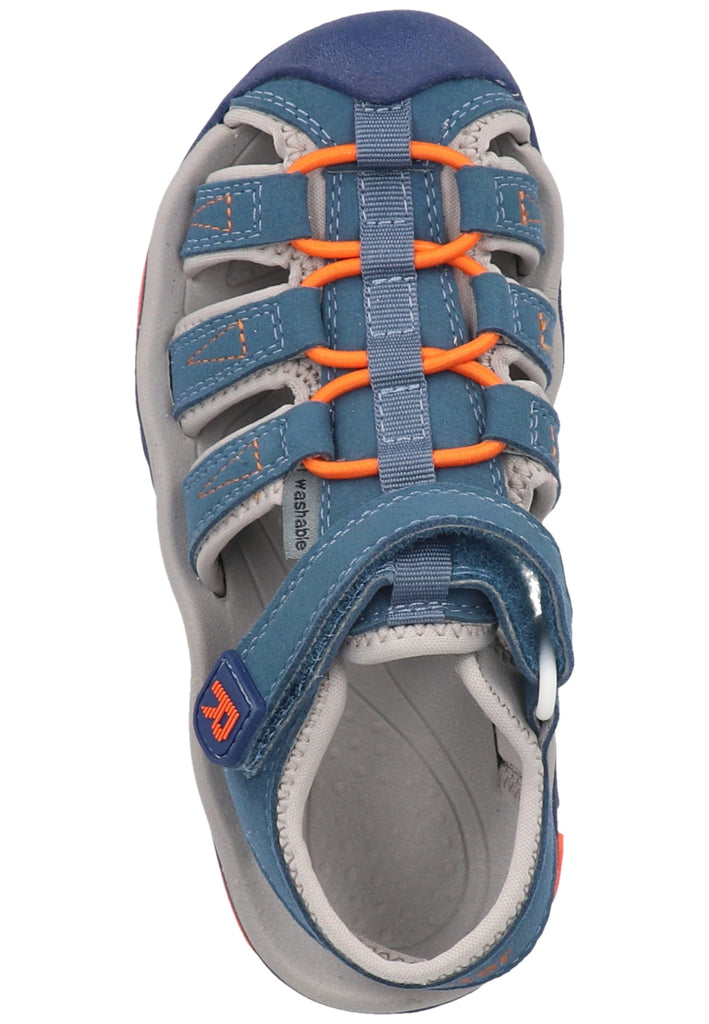 Richter Wanderschuhe Lederimitat/Textil Blau/Grau